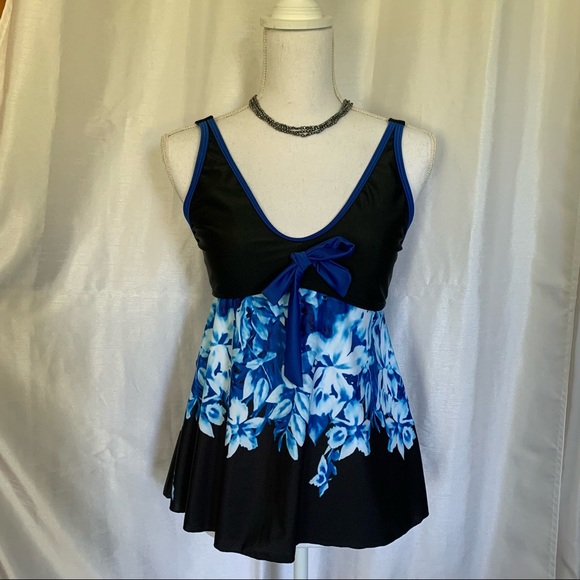 Tankini top Modlily leaf print - Picture 5 of 8